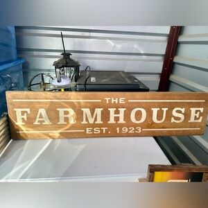 ❌SOLD❌Rustic Farmhouse Wood Sign